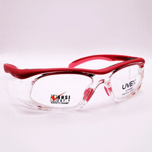 UVEX BY HONEYWELL NYLON SW06E SAFTY TITMUS EYEGLASSES GOGGLE FRAME PINK ROSE